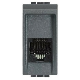 BTICINO L4262/11 CONNETTORE RJ11 AMP LIVING INTERNATIONAL originale