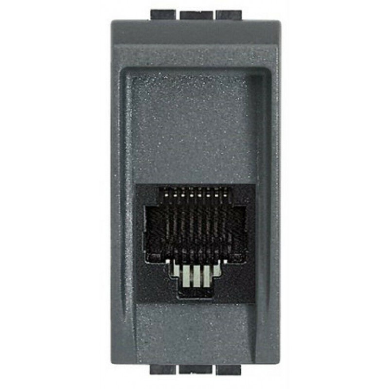 BTICINO L4262/11 CONNETTORE RJ11   LIVING INTERNATIONAL originale