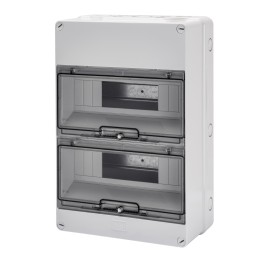 PROMO GW40007 CENTRALINO da PARETE 24M IP55 ( 2 FILE DA 12MOD. )