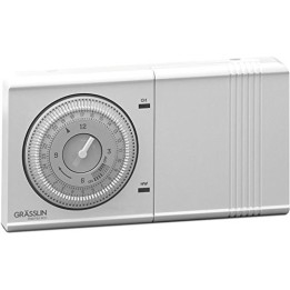 GRÄSSLIN 04.07.0008.1- Termio eco B1 - CRONOROLOGIO 230V a parete giornaliero