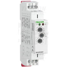 Temporizzatore Multifunzione (10 Funzioni) AC/DC 12-240V   NARIMF  TRACON