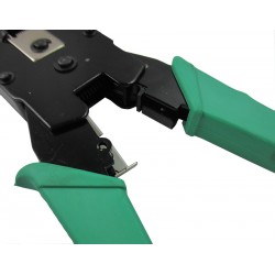 PINZA CRIMPATRICE per CONNETTORI  RJ 11 RJ45  RJ 4/6/8 poli  Professional