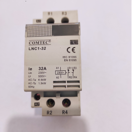 CONTATTORE 2 POLI NC  32A BOBINA 230V GUIDA DIN 2 MODULO COMTEC MF0003-00806