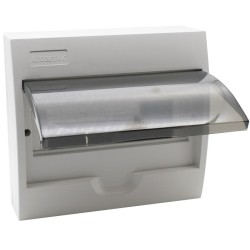 CENTRALINO a PARETE BIANCO 12 MODULI  IP40   COMTEC MF0015-01609